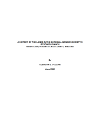 Thumbnail image of History of Lands in National Audubon Research Ranch report cover
