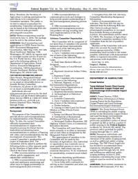 Thumbnail image of Notice of Extension - Federal Register - May 2016
