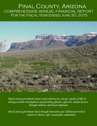 Thumbnail image of Pinal County, Arizona: Comprehensive Annual Financial Report cover