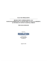 Thumbnail image of Baseline Hydrological and Geotechnical Data Gathering Activities document cover