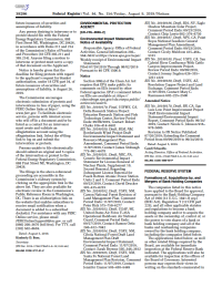 Thumbnail image of Federal Register page