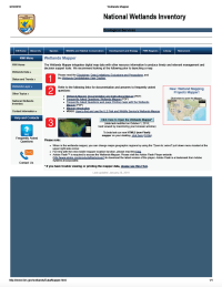Thumbnail image of National Wetland Inventory first page
