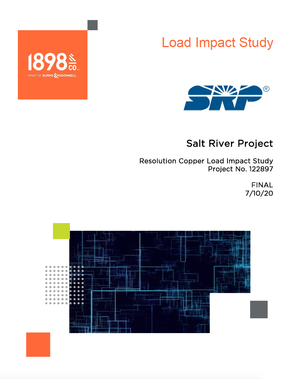 Thumbnail image of document cover: Resolution Copper Load Impact Study