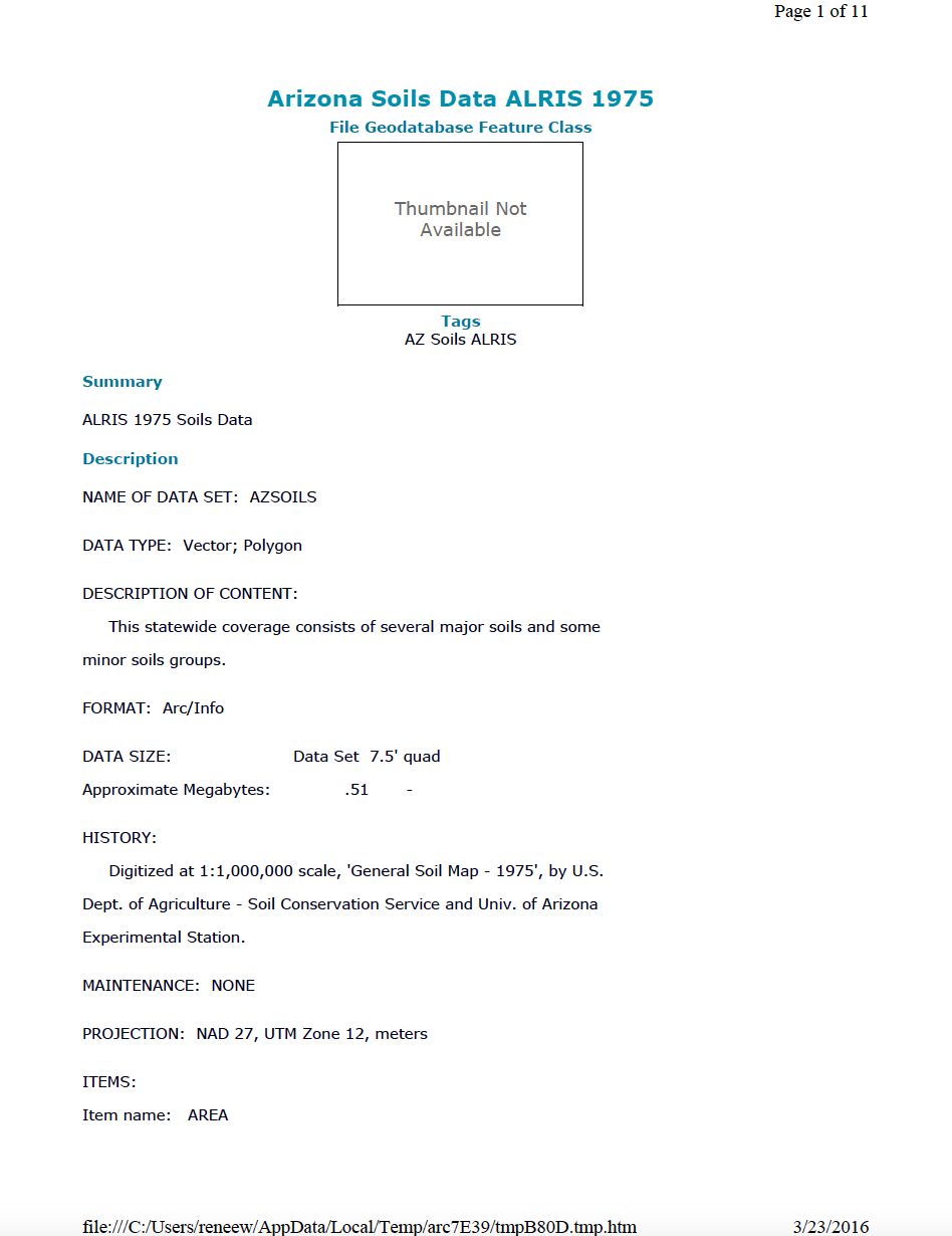 Thumbnail image of document cover: Regional Soils