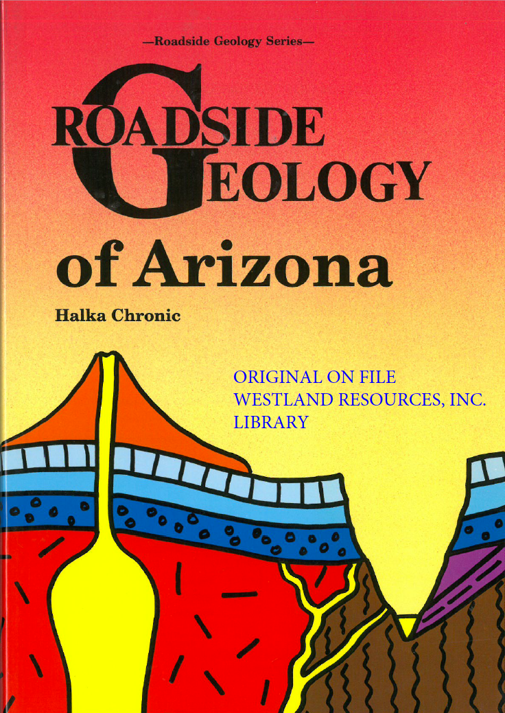 Thumbnail image of document cover: Roadside Geology of Arizona