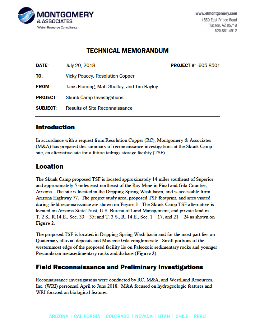 Thumbnail image of document cover: Results of Site Reconnaissance