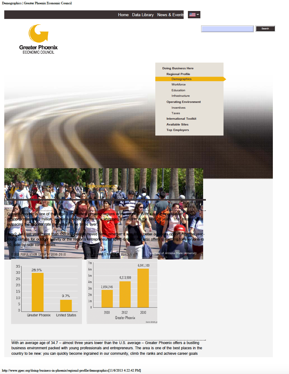 Thumbnail image of document cover: Regional Profile Demographics