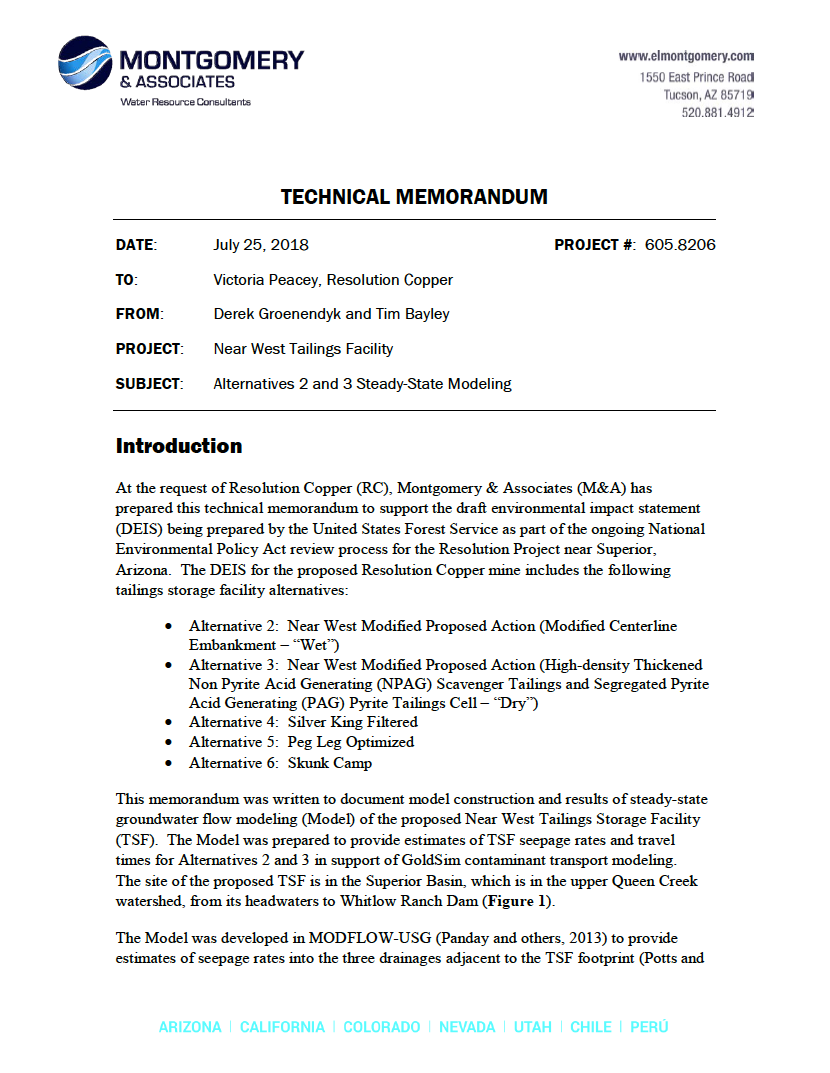 Thumbnail image of document cover: Alternatives 2 and 3 Steady-State Modeling - July 25