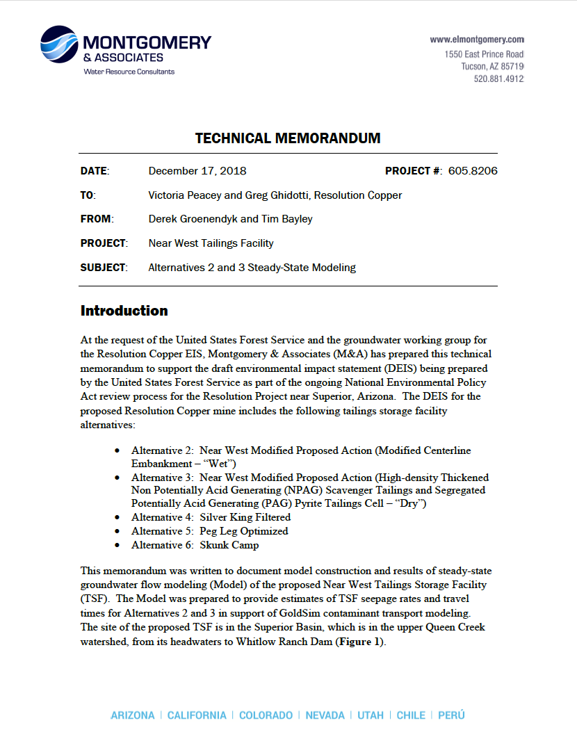 Thumbnail image of document cover: Alternatives 2 and 3 Steady-State Modeling - December 17