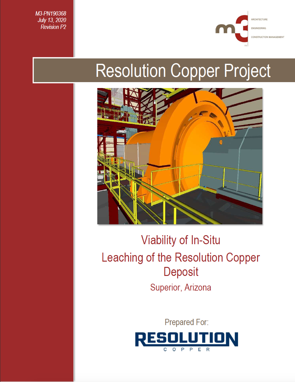 Thumbnail image of document cover: Viability of In-Situ Leaching of the Resolution Copper Deposit, Superior, Arizona