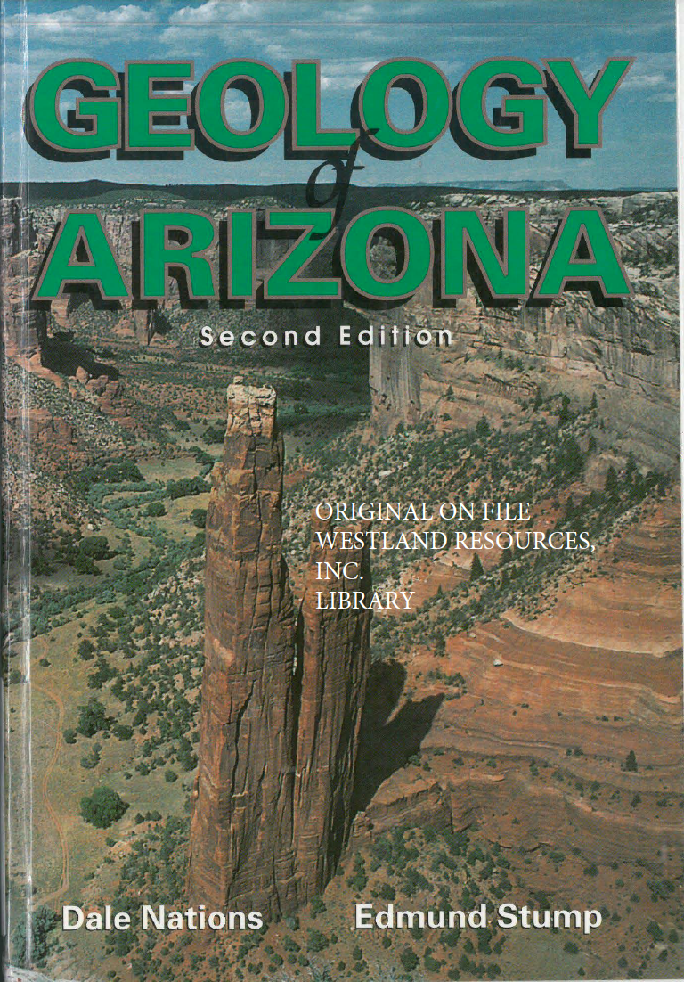 Thumbnail image of document cover: Geology of Arizona