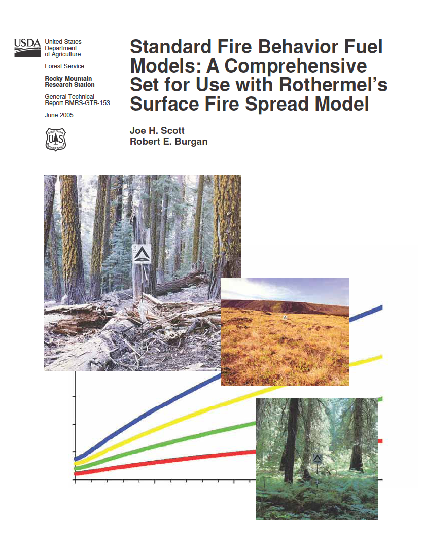 Thumbnail image of document cover: Standard Fire Behavior Fuel Models: A Comprehensive Set for Use with Rothermel's Surface Fire Spread Model