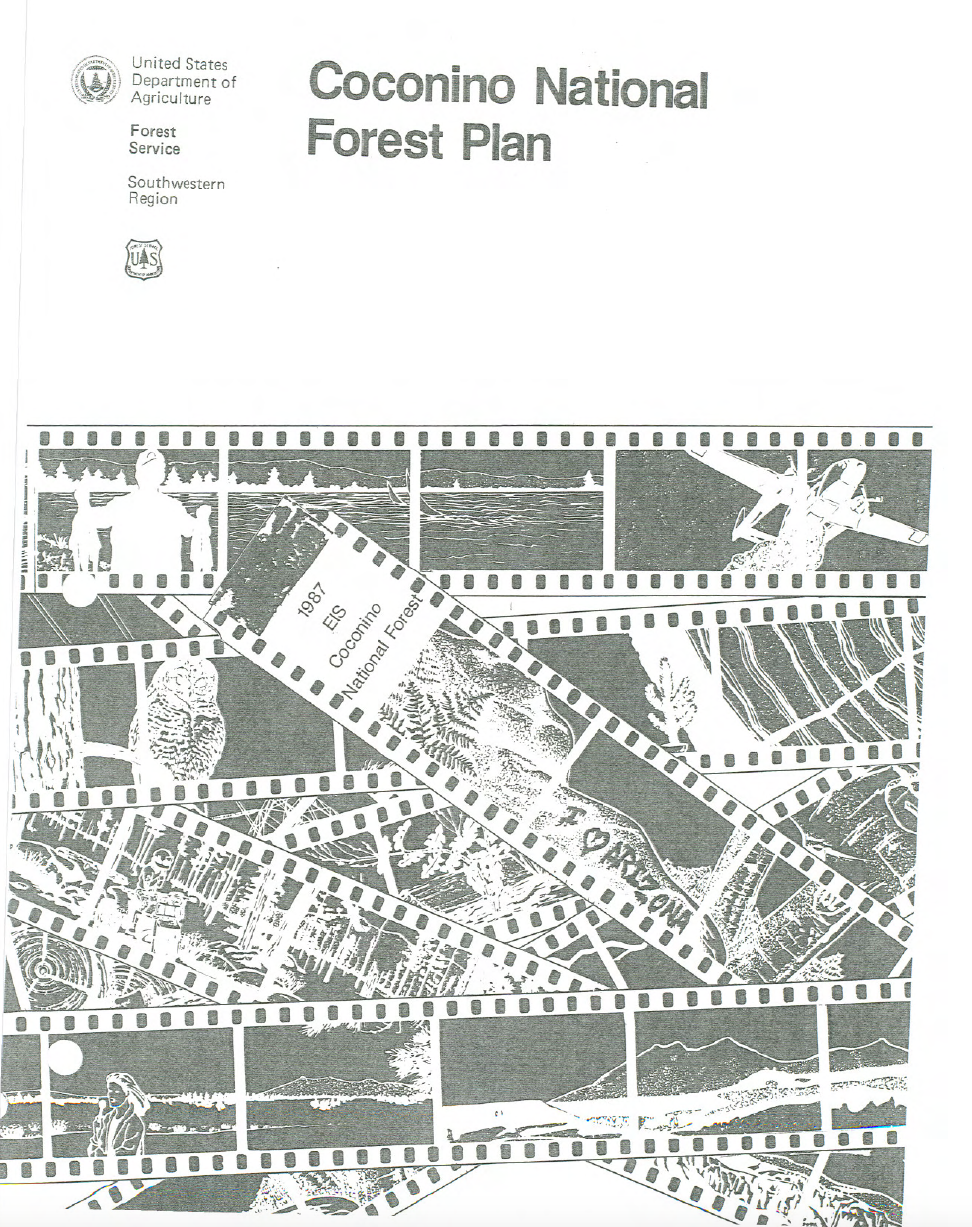 Thumbnail image of document cover: Coconino National Forest Land and Resource Management Plan