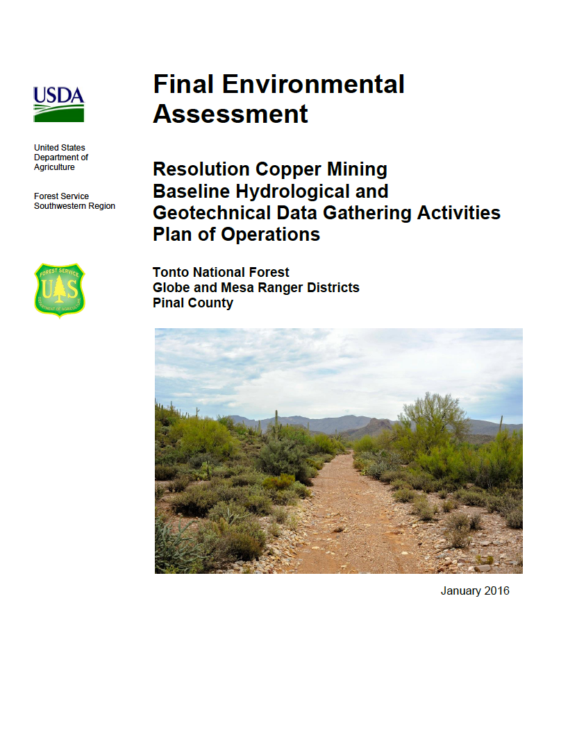 Thumbnail image of document cover: Final Environmental Assessment