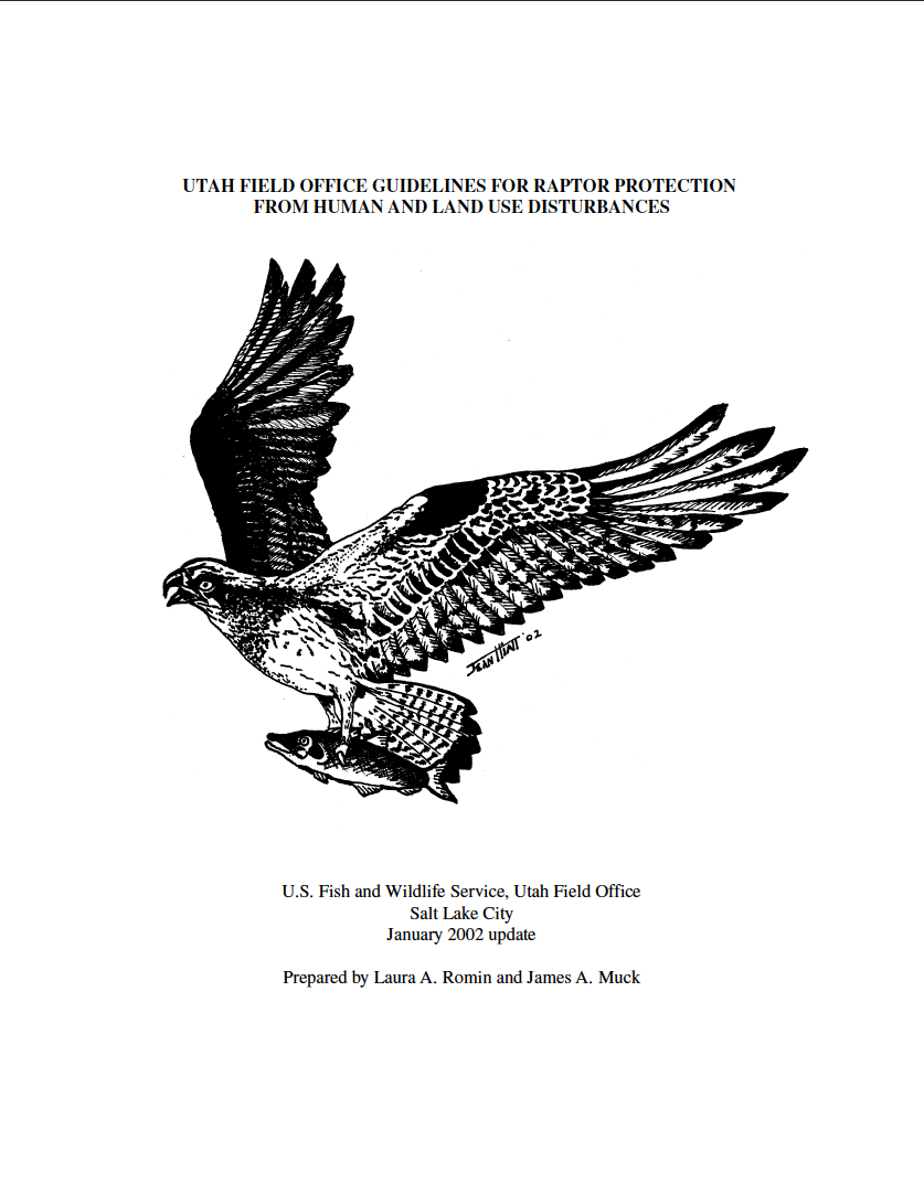 Thumbnail image of document cover: Utah Field Office Guidelines for Raptor Protection From Human and Land Use Disturbances